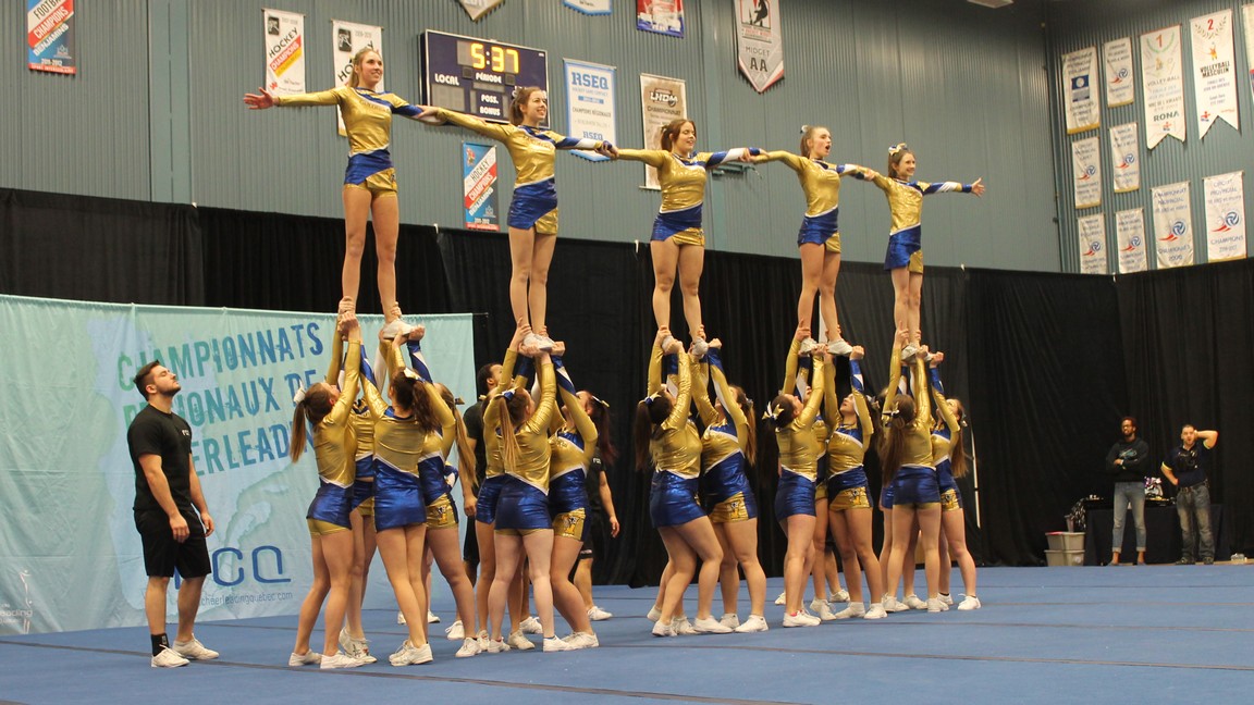 Les Panthères de l’école Veilleux se distinguent à la compétition régionale de cheerleading
