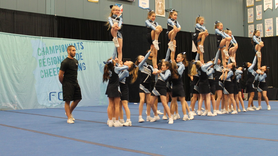 Les Panthères de l’école Veilleux se distinguent à la compétition régionale de cheerleading