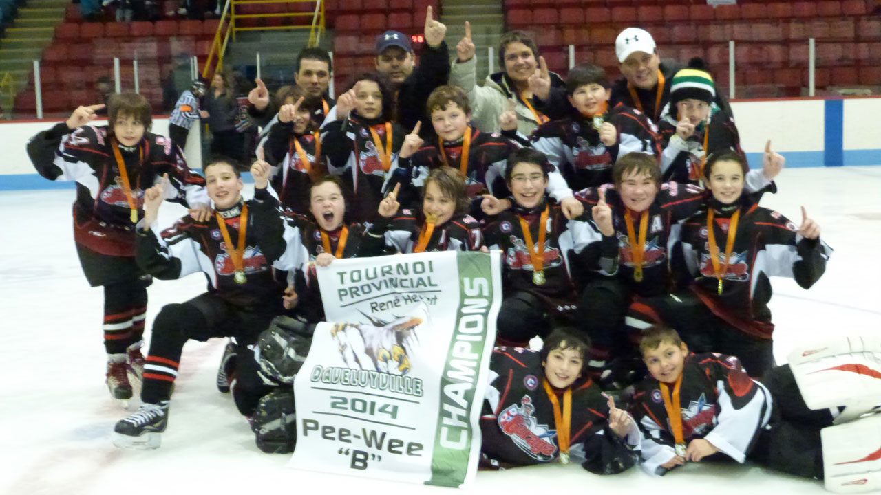 Du 17 au 19 janvier dernier se déroulait le tournoi Pee Wee de Daveluyville.
