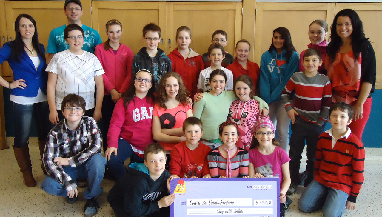 Les élèves de la classe de 5e-6e année de Tring  en ont amassé 121. 