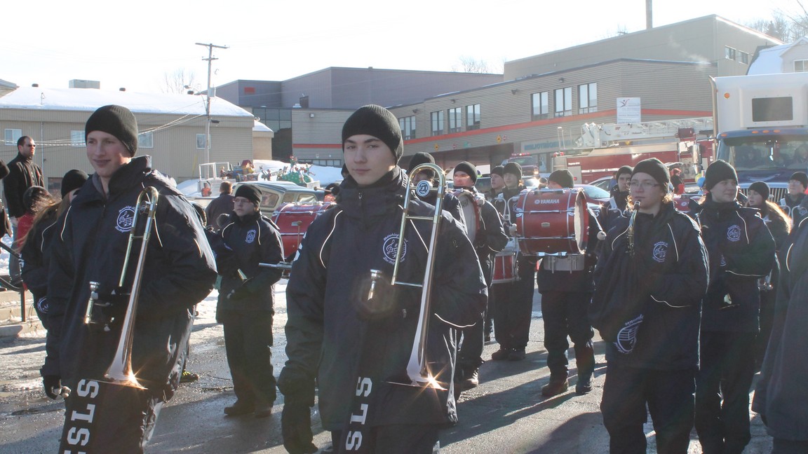Un défilé à Beauceville à l’occasion du Festival d’Hiver