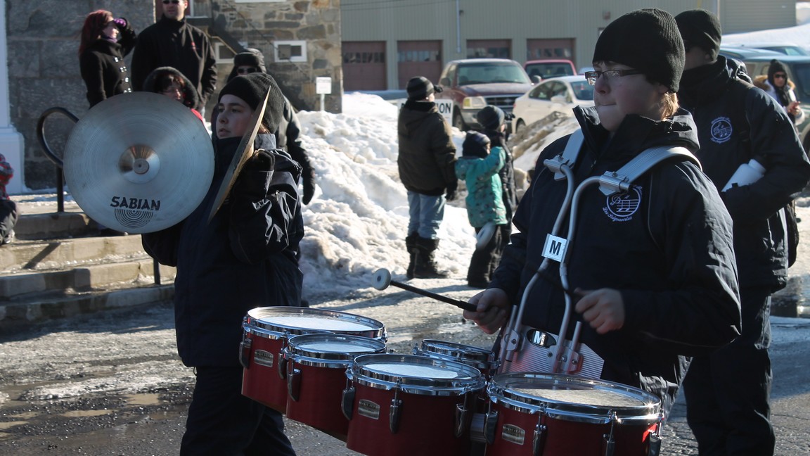 Un défilé à Beauceville à l’occasion du Festival d’Hiver