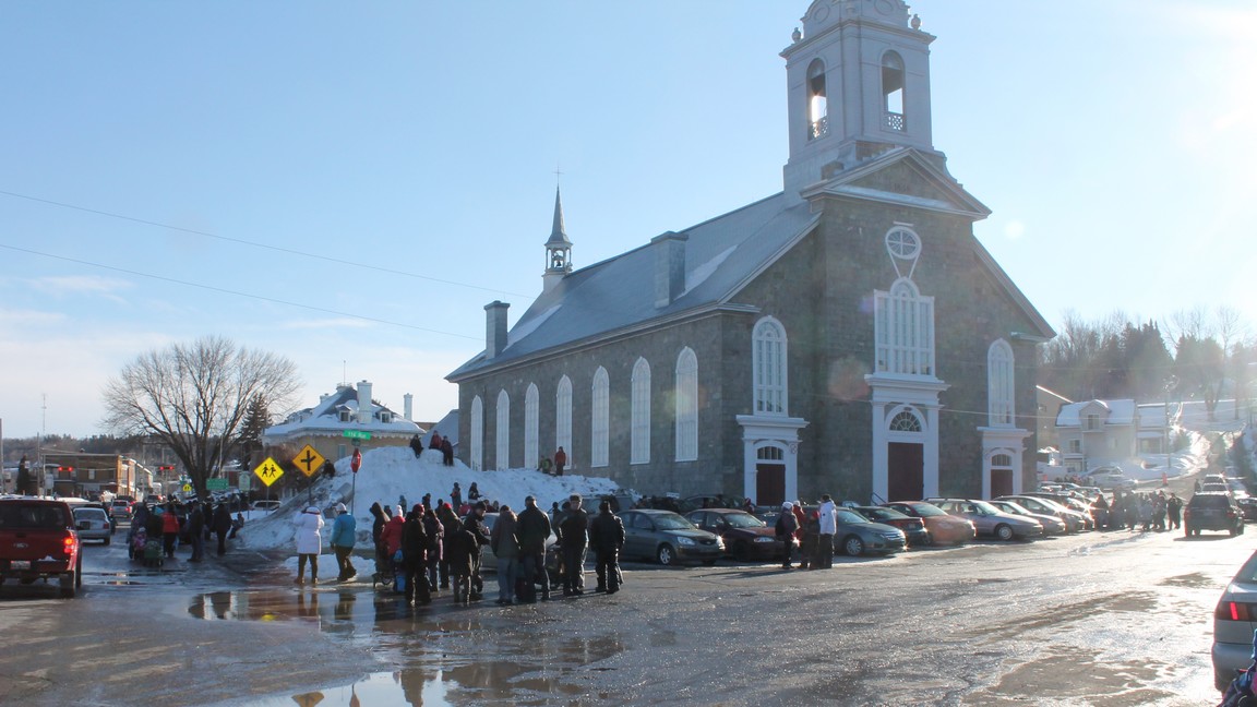 Un défilé à Beauceville à l’occasion du Festival d’Hiver