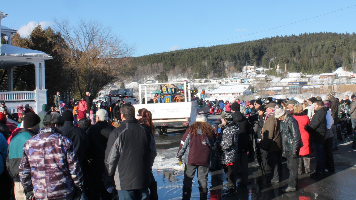 Un défilé à Beauceville à l’occasion du Festival d’Hiver