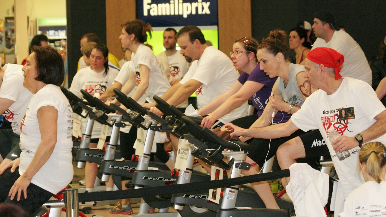 Le Spin-O-thon amasse 28 462$ pour le futur Pavillon du coeur