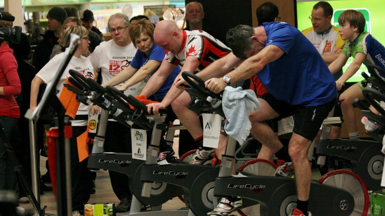 Le Spin-O-thon amasse 28 462$ pour le futur Pavillon du coeur