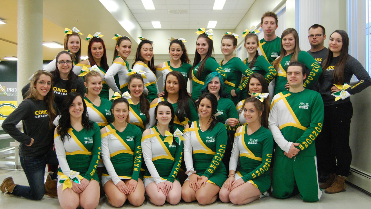 L’équipe de cheerleading des Condors du Cégep Beauce-Appalaches s’est classée au deuxième rang de la compétition collégiale de niveau 4 présentée samedi à Trois-Rivières.
