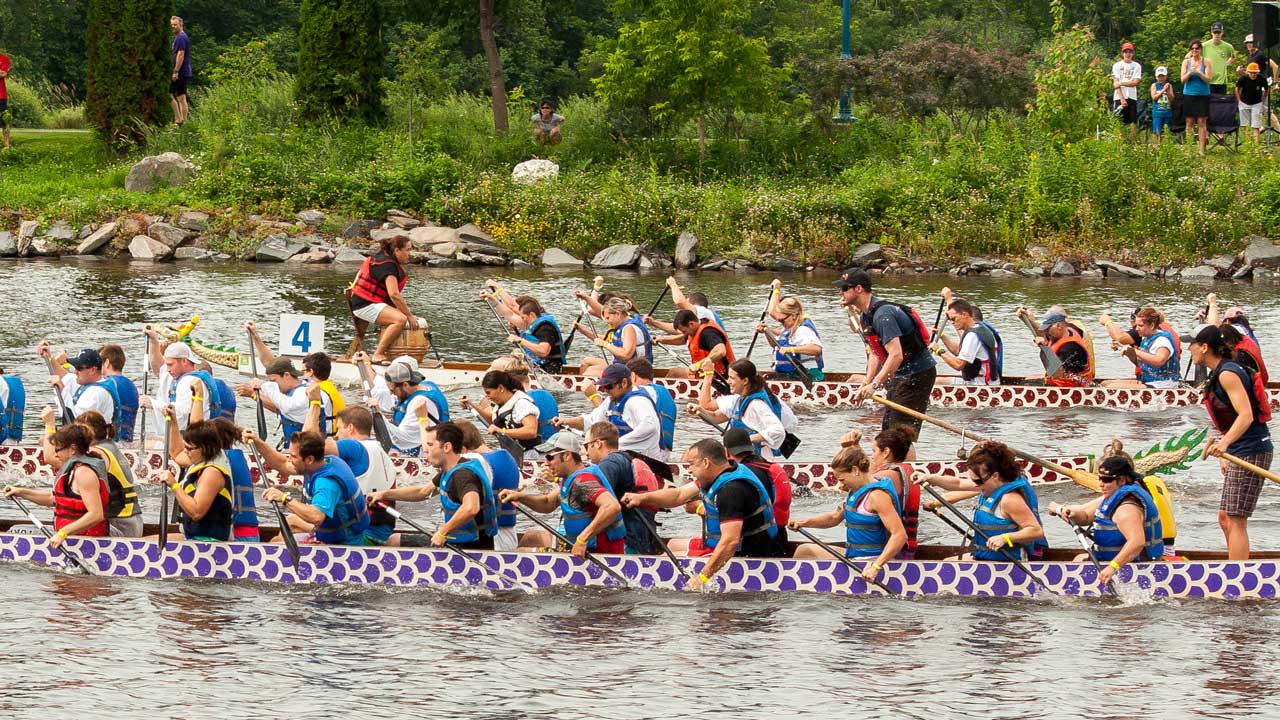 Le 12 juillet prochain, la rivière Chaudière s’animera aux couleurs des bateaux-dragons et aux rythmes des tambourineurs.