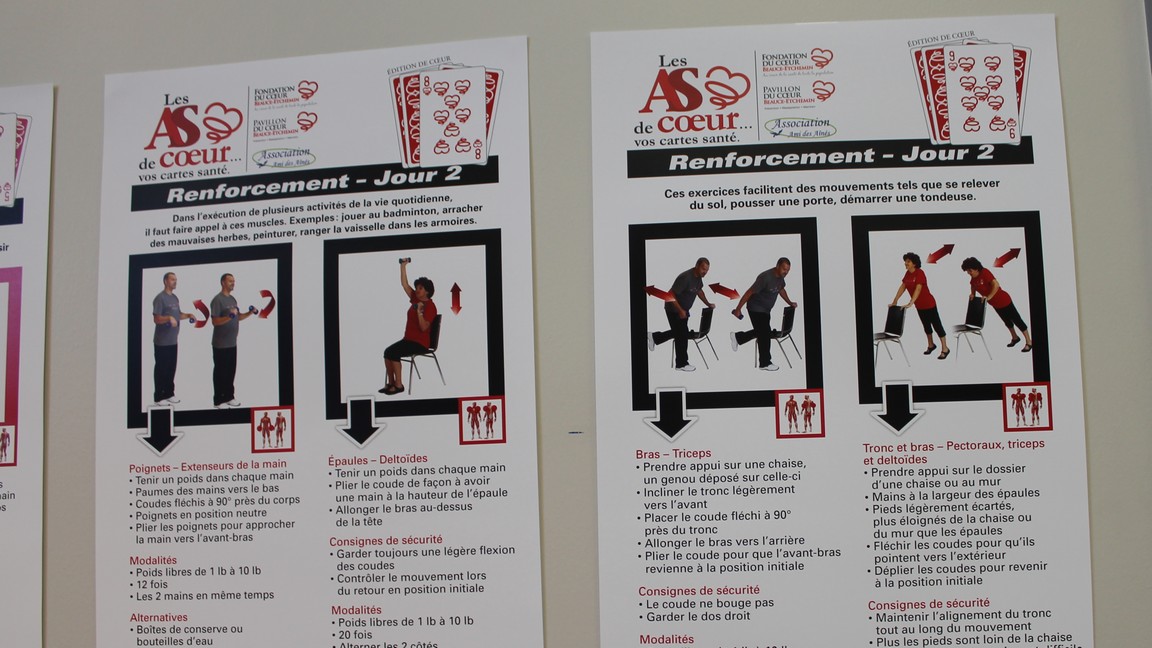 Les affiches du programme