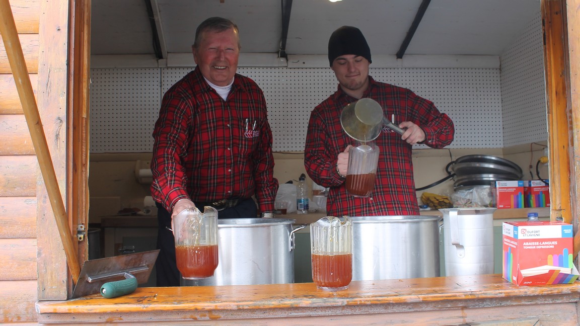 Sirop d'érable de qualité à l'occasion du festival