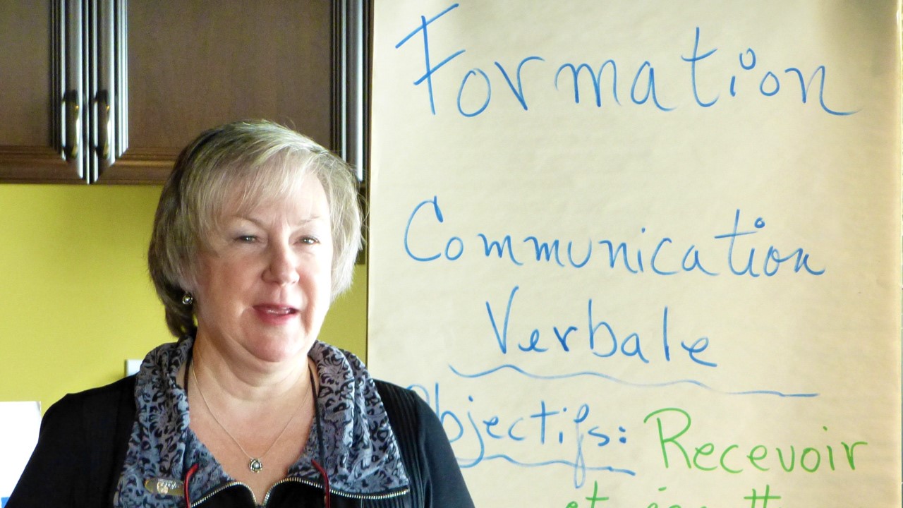 Dyane Brouillette tiendra une formation en communication verbale.