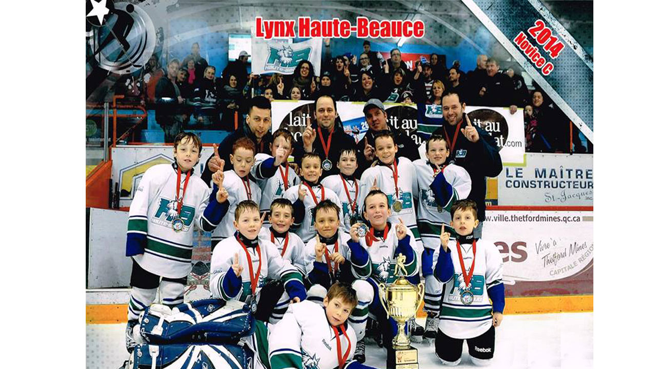 Gardien: Nathan Poulin
Première rangée: William Poulin, Antoine Marois, Charles Marois, Pier-Olivier Mercier et Nathan Paradis.
Deuxième rangée: Benjamin Plante, Raphael Poulin, Olivier Bolduc, Matys Champagne, Alexis Poulin, Phillippe Tardif et Cédric Hamel.
Les entraineurs: Jérome Poulin, Daniel Marois, Maxime Paradis et Jean-Pierre Mercier.