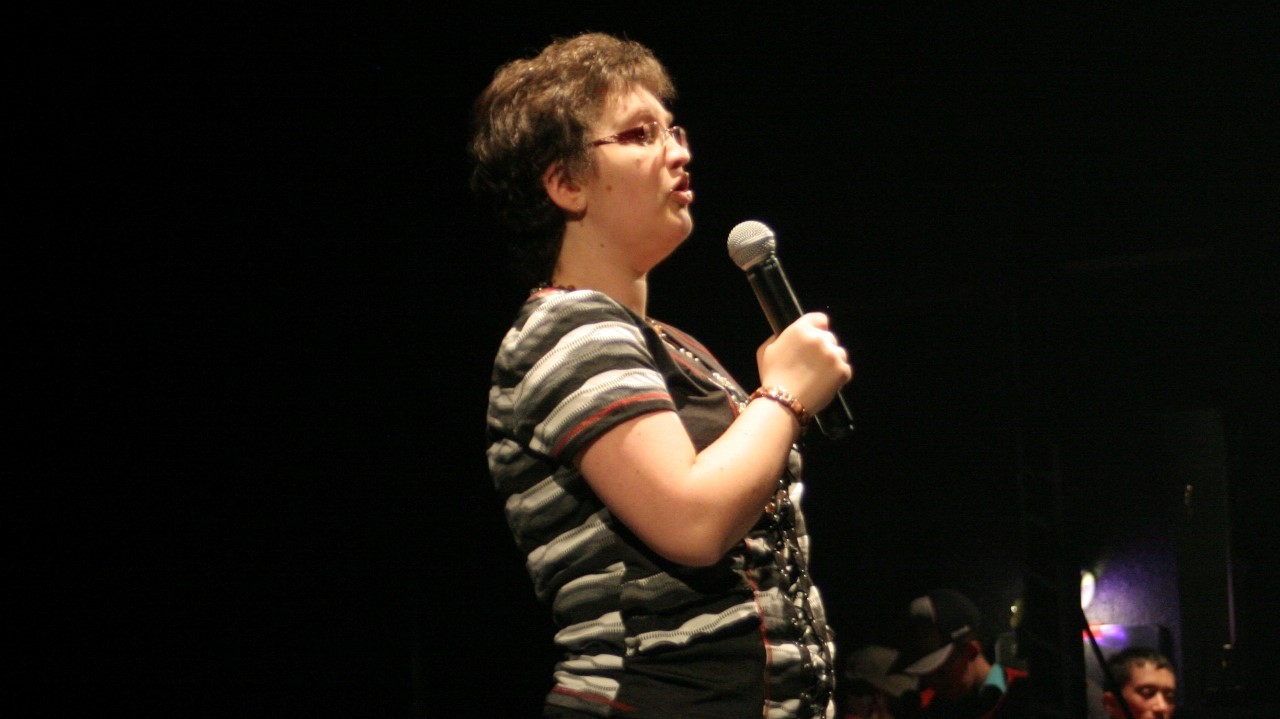 Valérie Jacques a interprété "Si je n'ai pas l'amour"