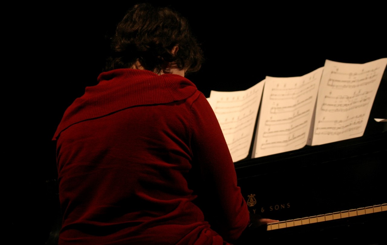 Dominicke Saillant a démontré qu'elle maîtrisait bien le piano
