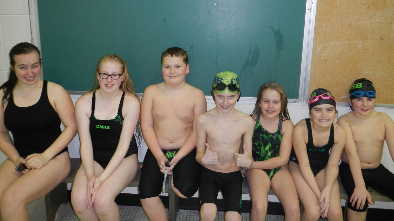 Le 1er mars dernier, les nageurs de niveau régional du Club de natation régional de Beauce étaient à Beauport pour une compétition.