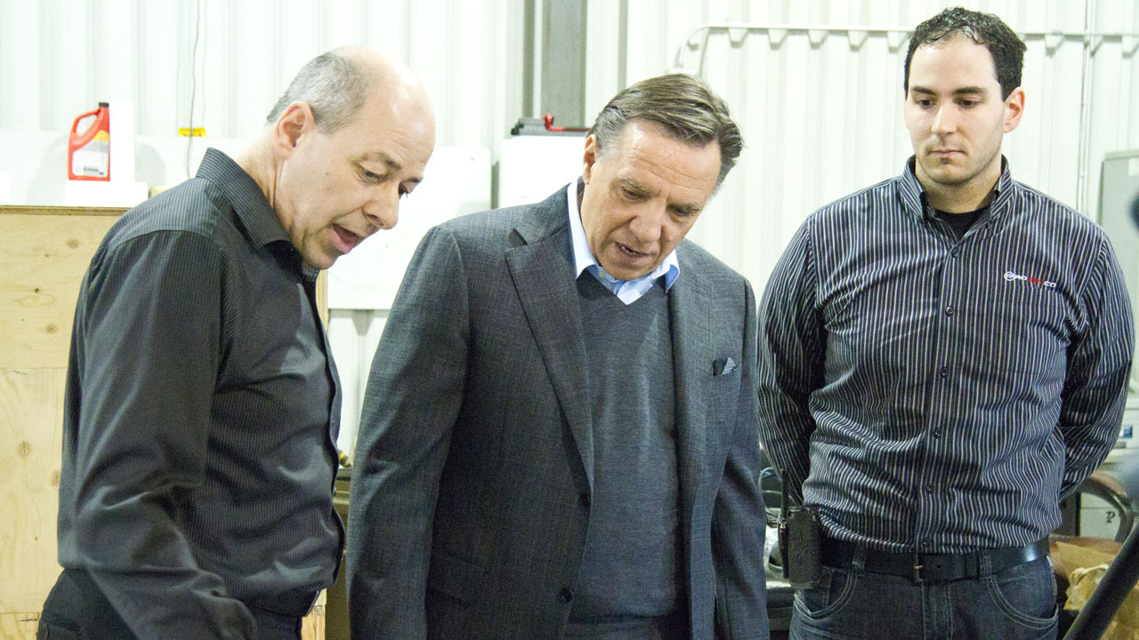 La CAQ mettrait sur pied 7600 emplois dans la Beauce selon François Legault