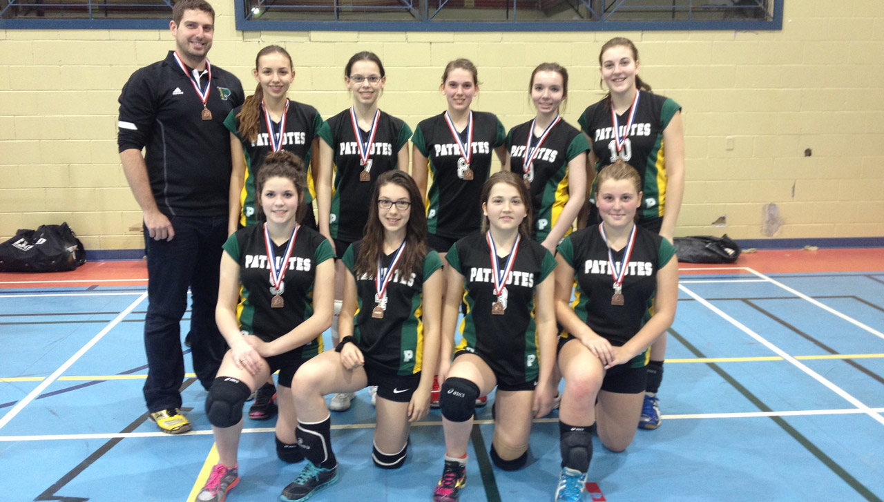 En cadet féminin: La Polyvalente Bélanger remporte la médaille de bronze