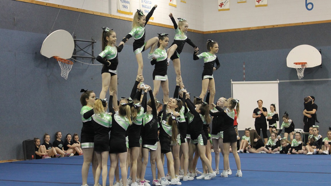 Les Jabs présentent leur spectacle annuel de cheerleading