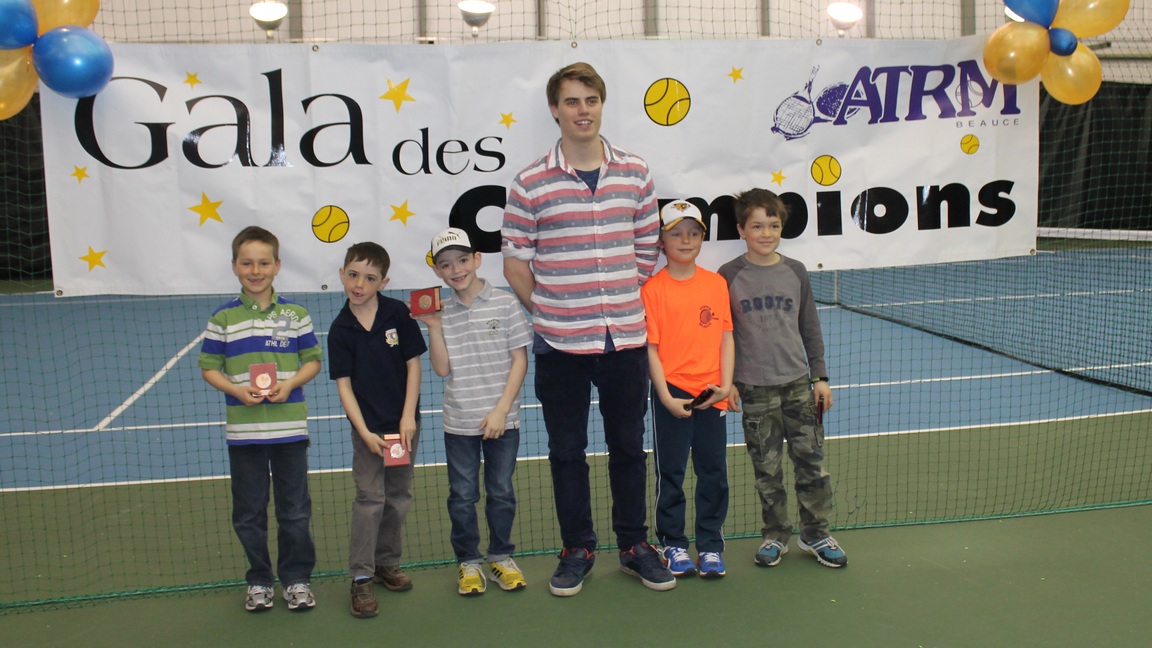 Gala des Champions au Tennis régional de Beauce