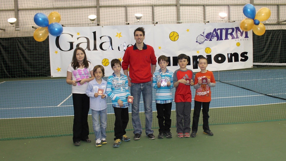 Gala des Champions au Tennis régional de Beauce