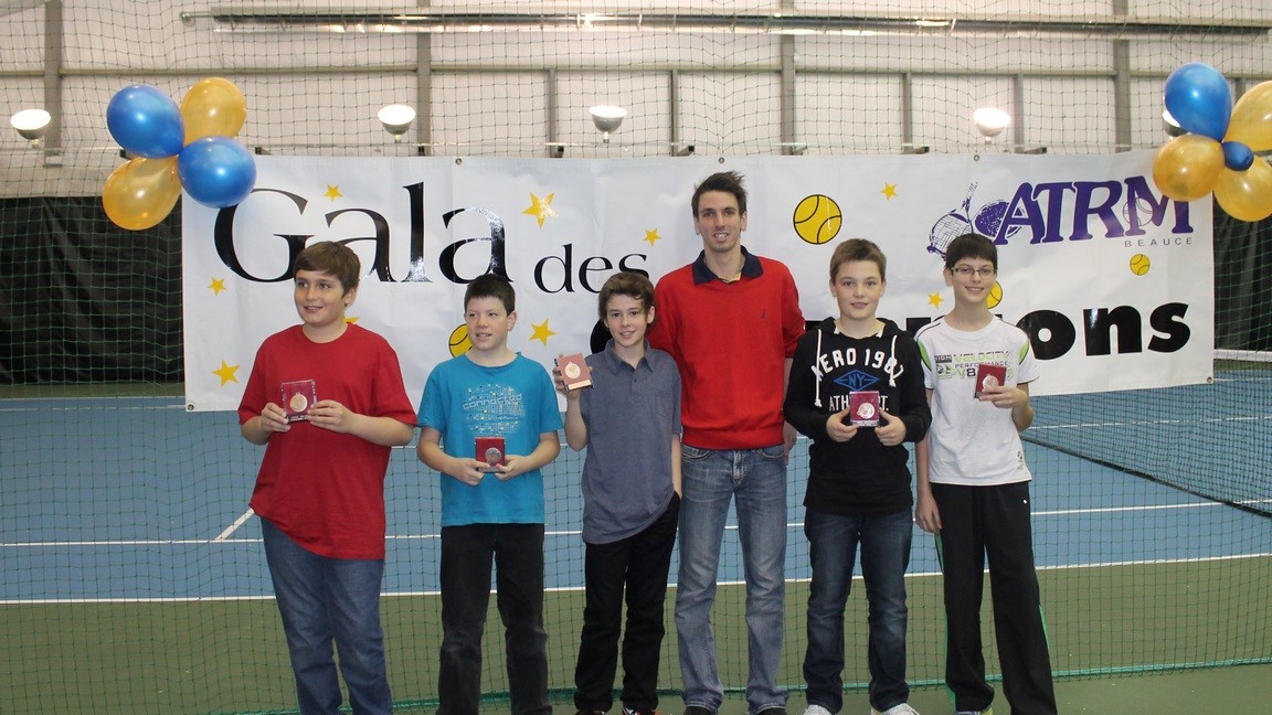 Gala des Champions au Tennis régional de Beauce