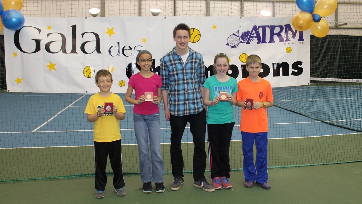 Gala des Champions au Tennis régional de Beauce