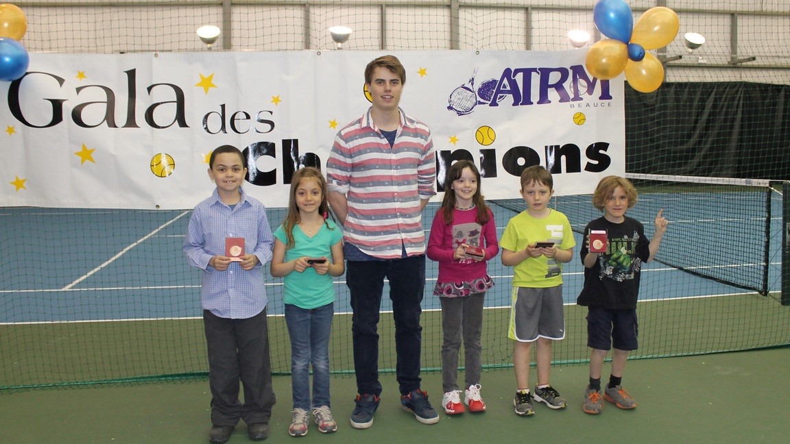 Gala des Champions au Tennis régional de Beauce