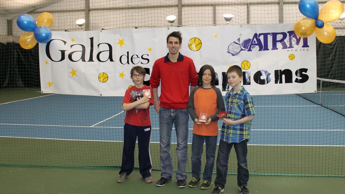 Gala des Champions au Tennis régional de Beauce
