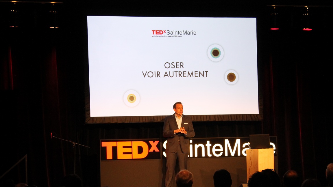 « Oser voir autrement » au TEDx de Sainte-Marie