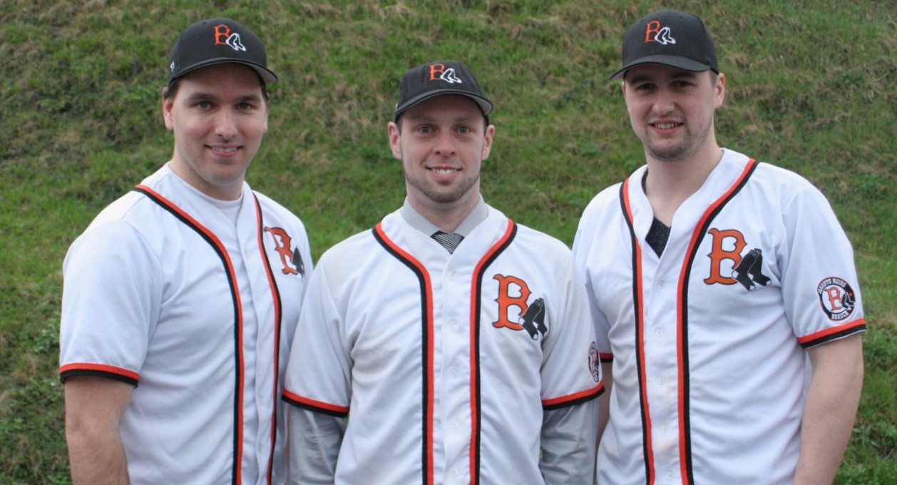 Le trio d'entraîneurs pour 2014: Daniel Jacques, Dwayne Paquet et Jonathan Gilbert