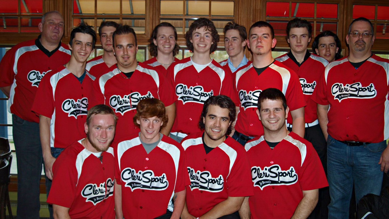 L'équipe du Cléri Sport Baseball Junior AA 2014.