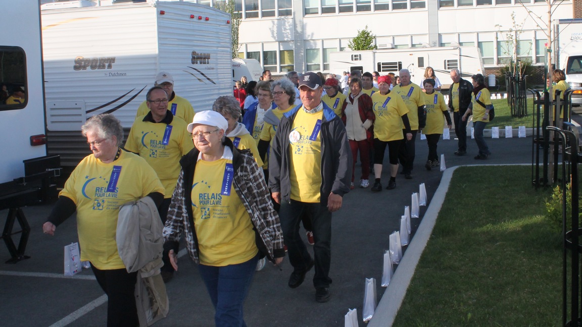 Sixième édition réussie pour le « Relais pour la vie » de Sainte-Marie