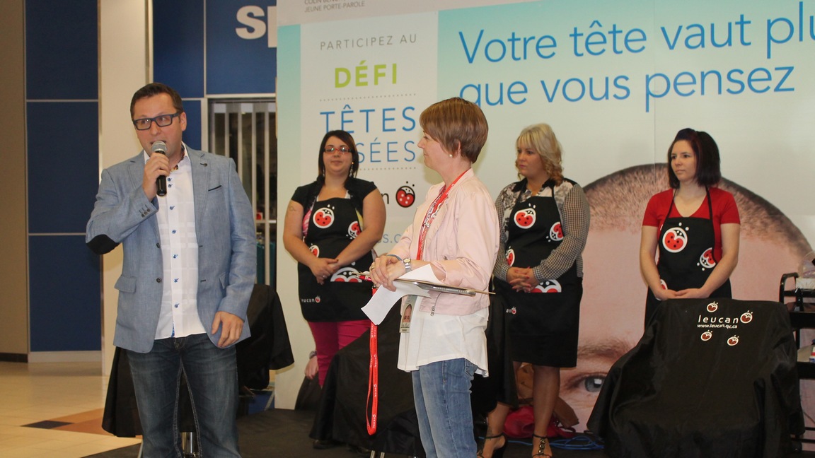 La 11e édition du « Défi des têtes rasées » de Saint-Georges amasse 107 000 $ pour Leucan