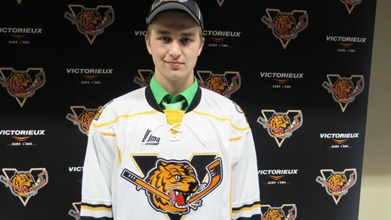 William St-Laurent évoluera avec les Tigres de Victoriaville.