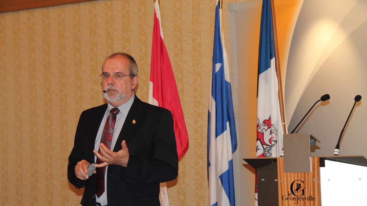 Conférence « Ma vie, ma ville » par le maire de Saint-Georges