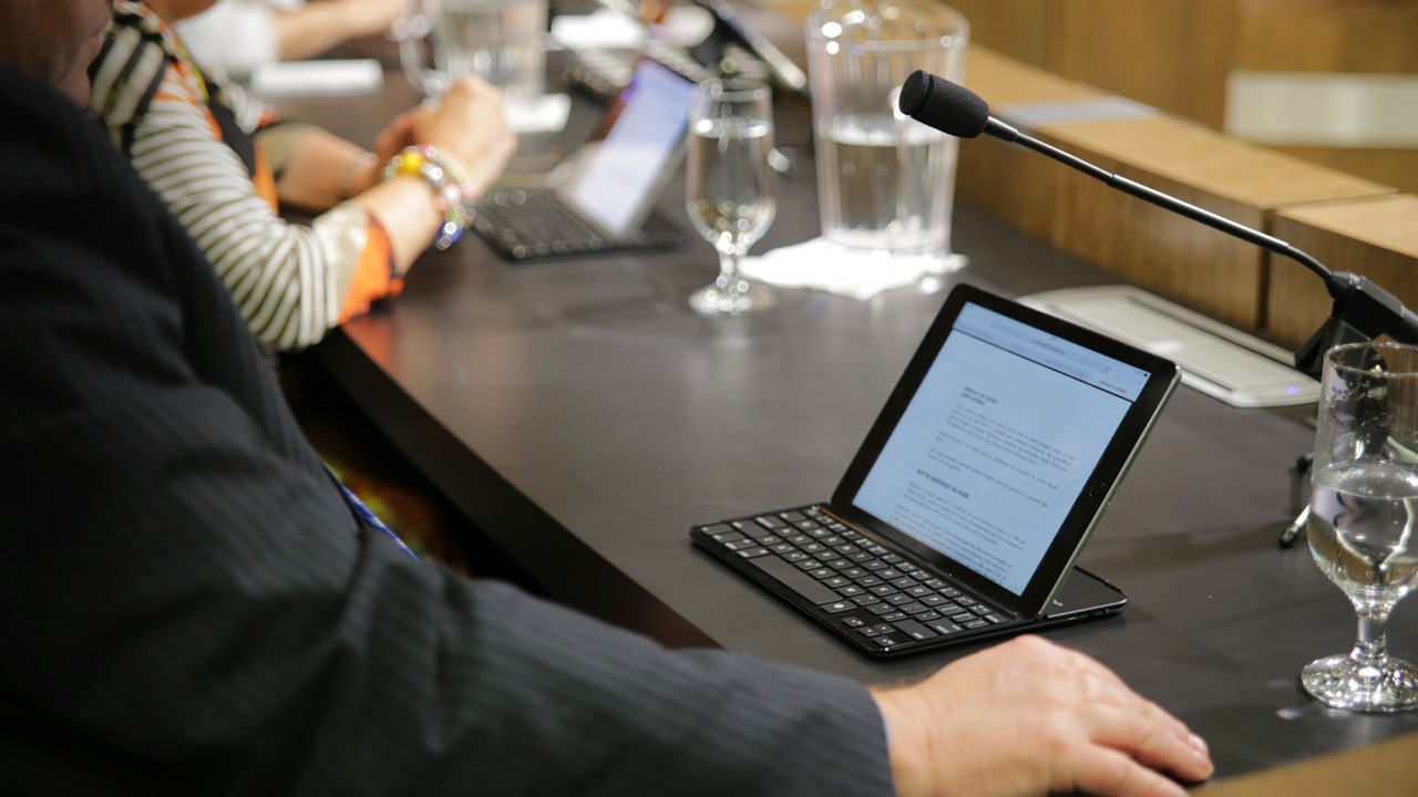 L’ère du papier est terminée pour les conseillers de la Ville de Saint-Georges