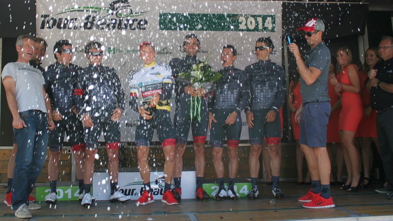  Tom Skujins remporte le maillot jaune