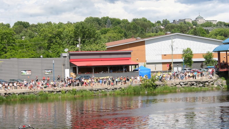 Les canards prennent d'assaut la rivière Chaudière