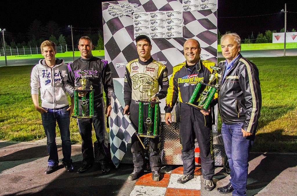 Philippe Poulin s’illustre à l’autodrome chaudière de Vallée-Jonction