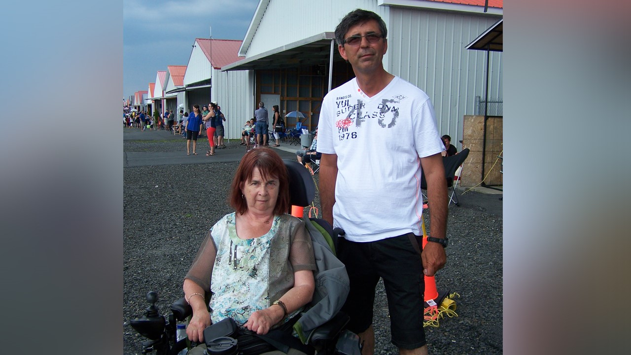 L'association des personnes handicapées bien reçue à l'Aérofête.