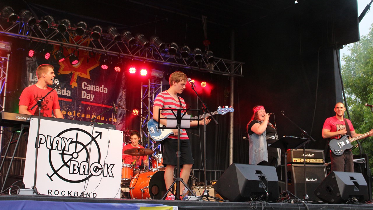 Le groupe Playback de Saint-Georges.