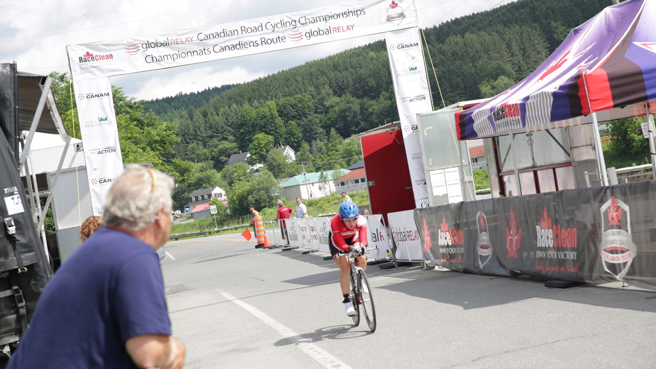 Les Championnats canadiens de cyclisme sur route s’amorcent à Beauceville