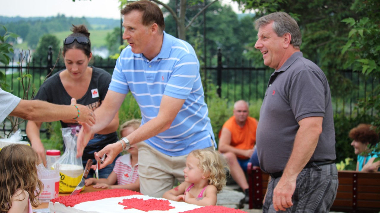 La fête du Canada à Sainte-Marie à été une réussite