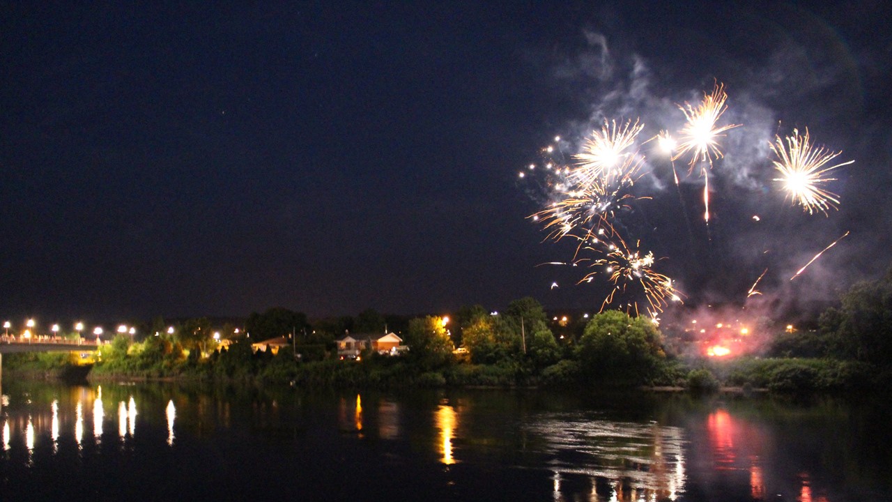 La fête du Canada à Sainte-Marie à été une réussite