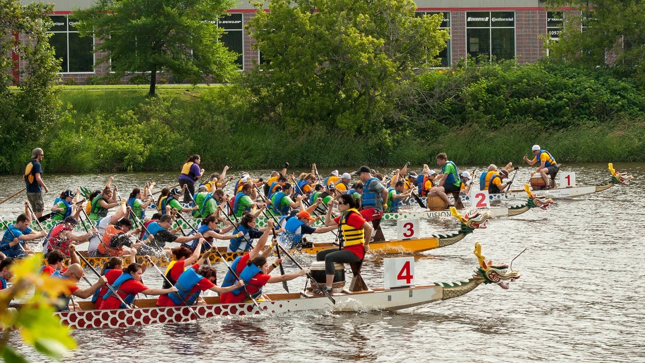 Les Bateaux-Dragons vont amarrer sur la rivière Chaudière