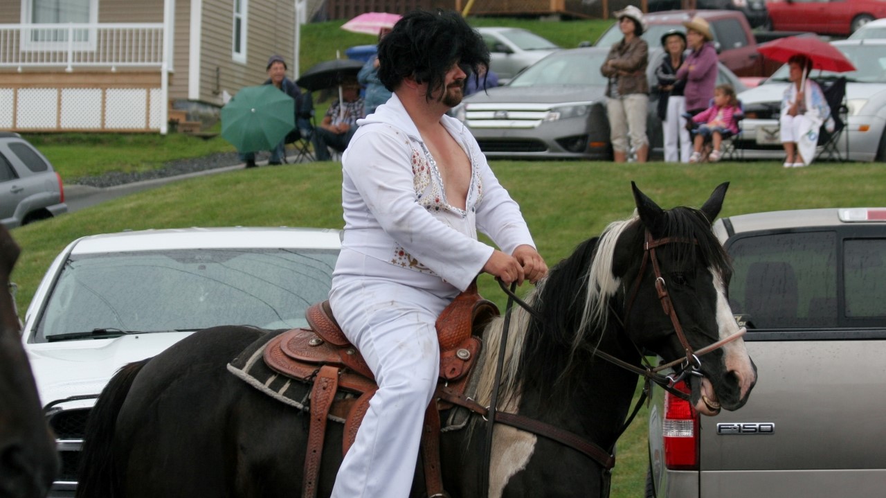 Même Elvis était de la parade