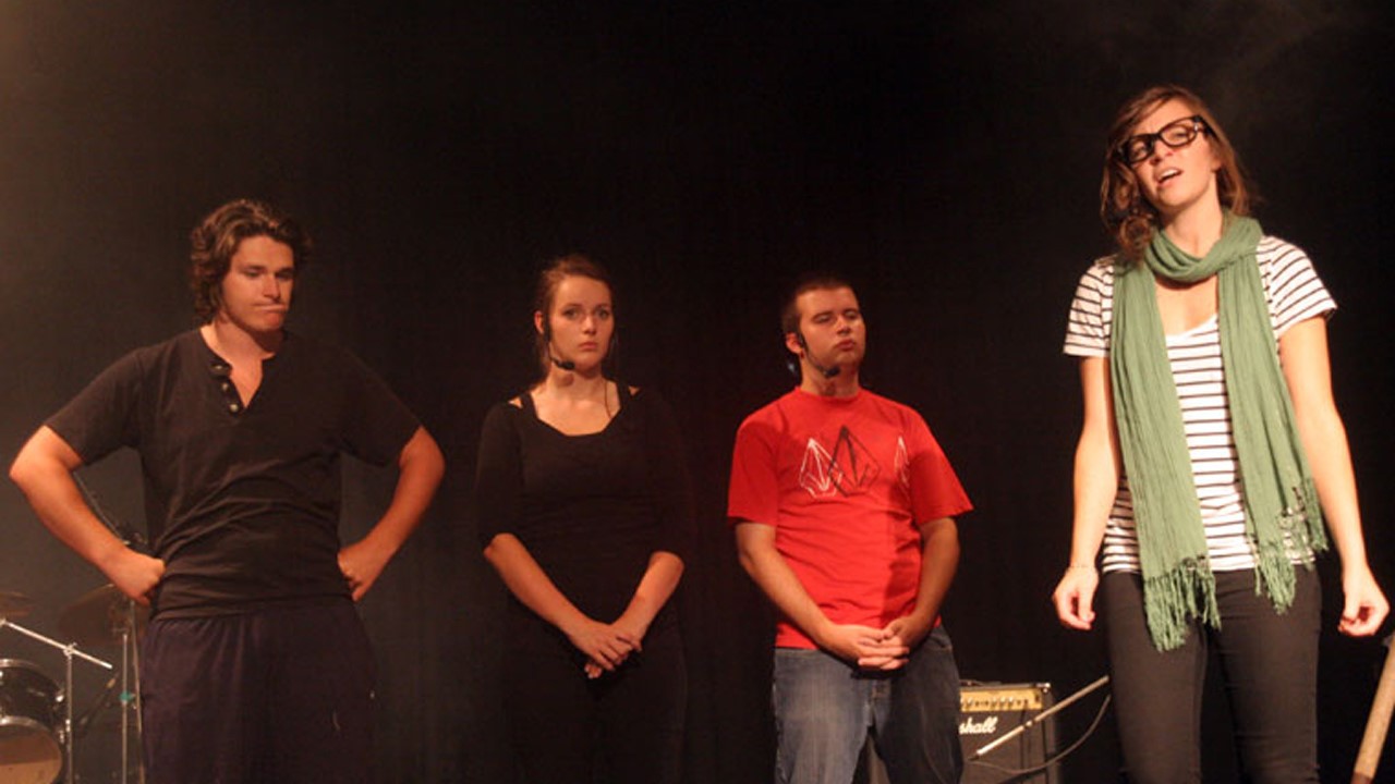 Olivier Turcotte, Élodie Lessard, Éric Nadeau et Élodie Turcotte étaient les animateurs l'an dernier, pour la première édition.
