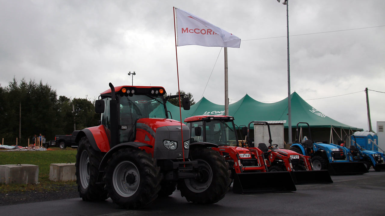 Plusieurs modèles de tracteurs seront exposés sur place
