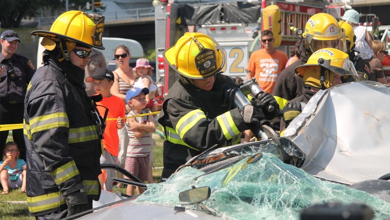 Ça chauffe à Beauceville pour la foire en sécurité