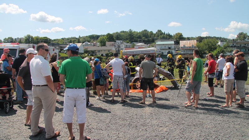 Ça chauffe à Beauceville pour la foire en sécurité